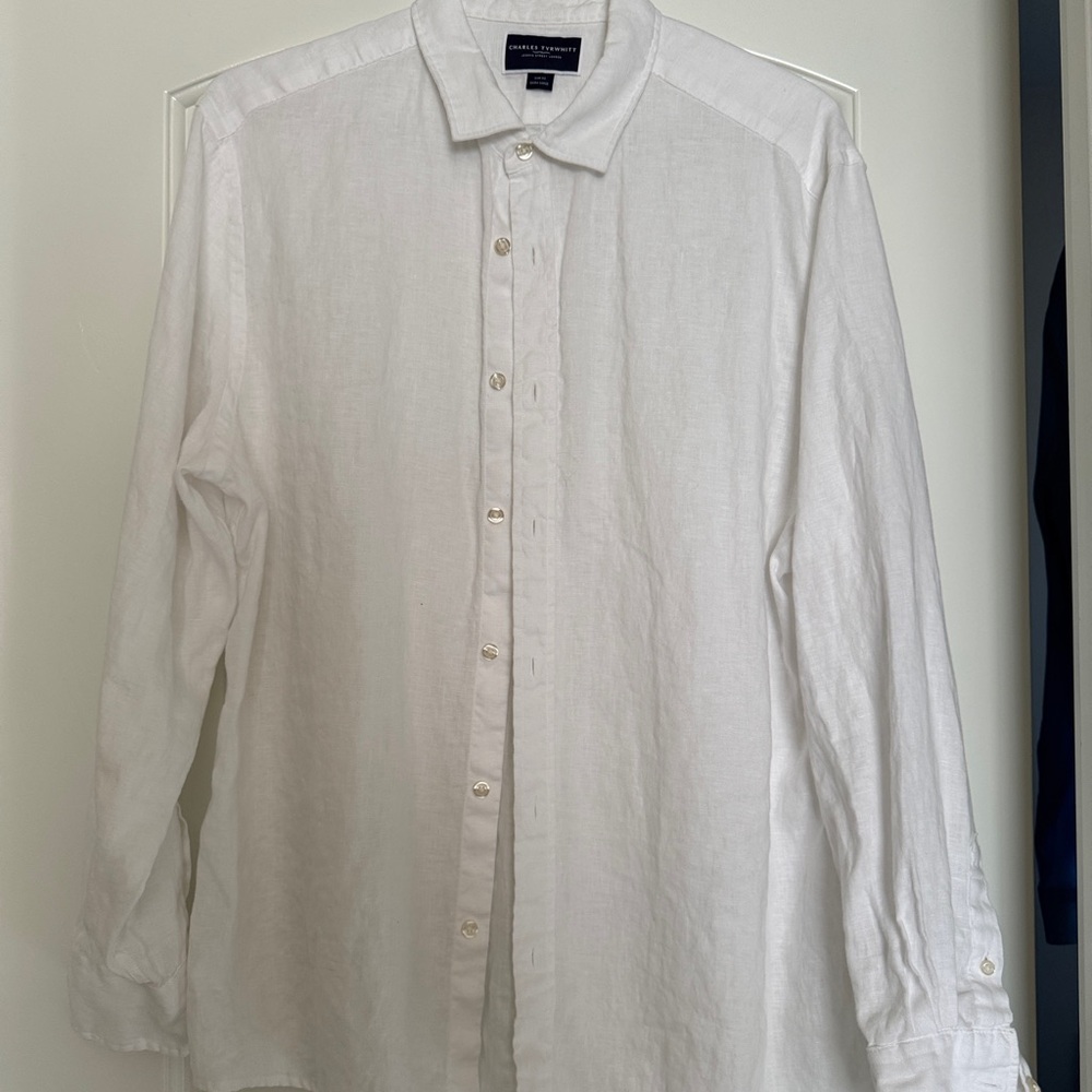 Charles Tyrwhitt Classic White Button Down Shirt